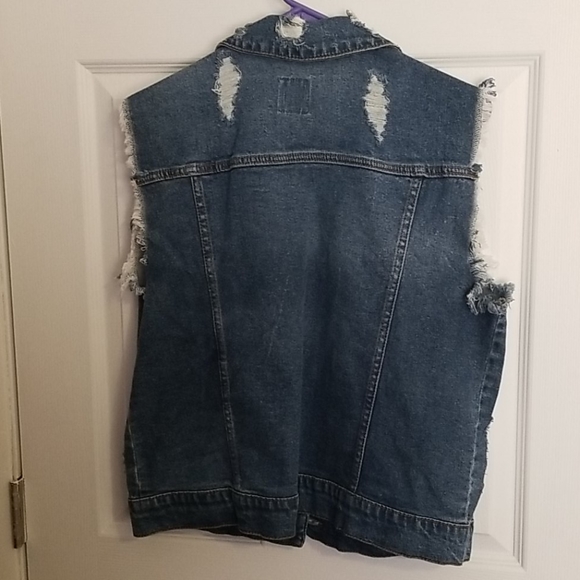 Denim jean Vest - Picture 2 of 2